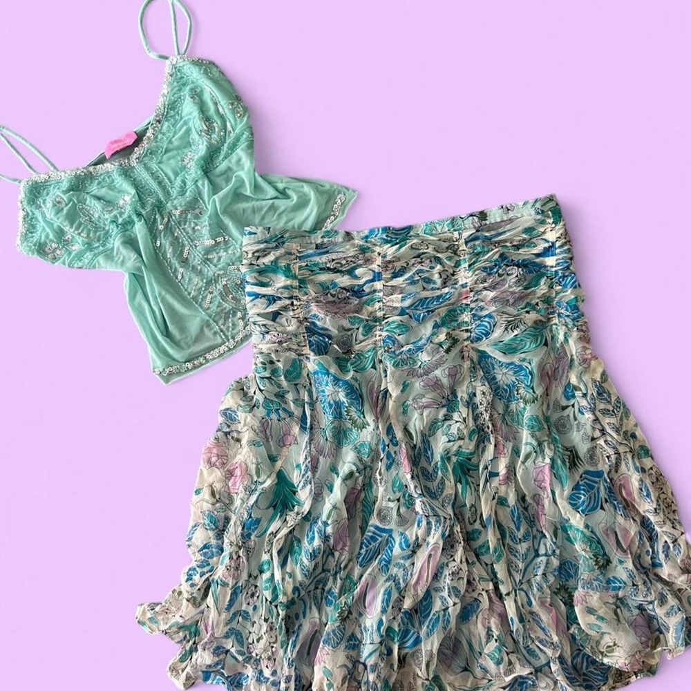Vintage sequin skirt